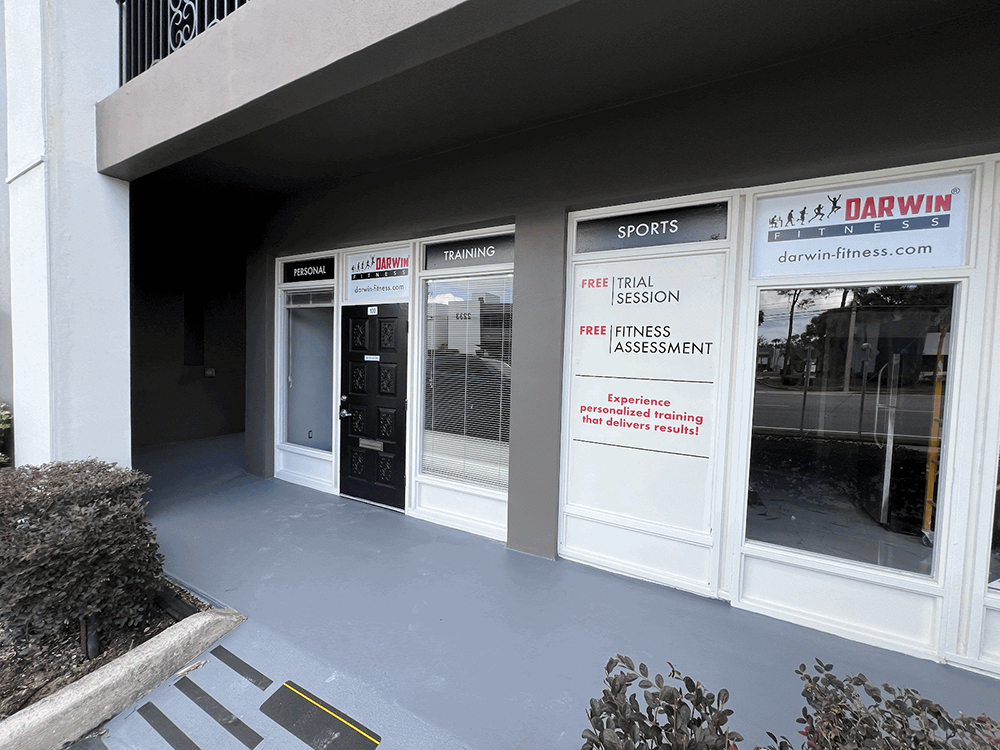 for nearby college park, darwin fitness: 3000 sq feet for personal private training
