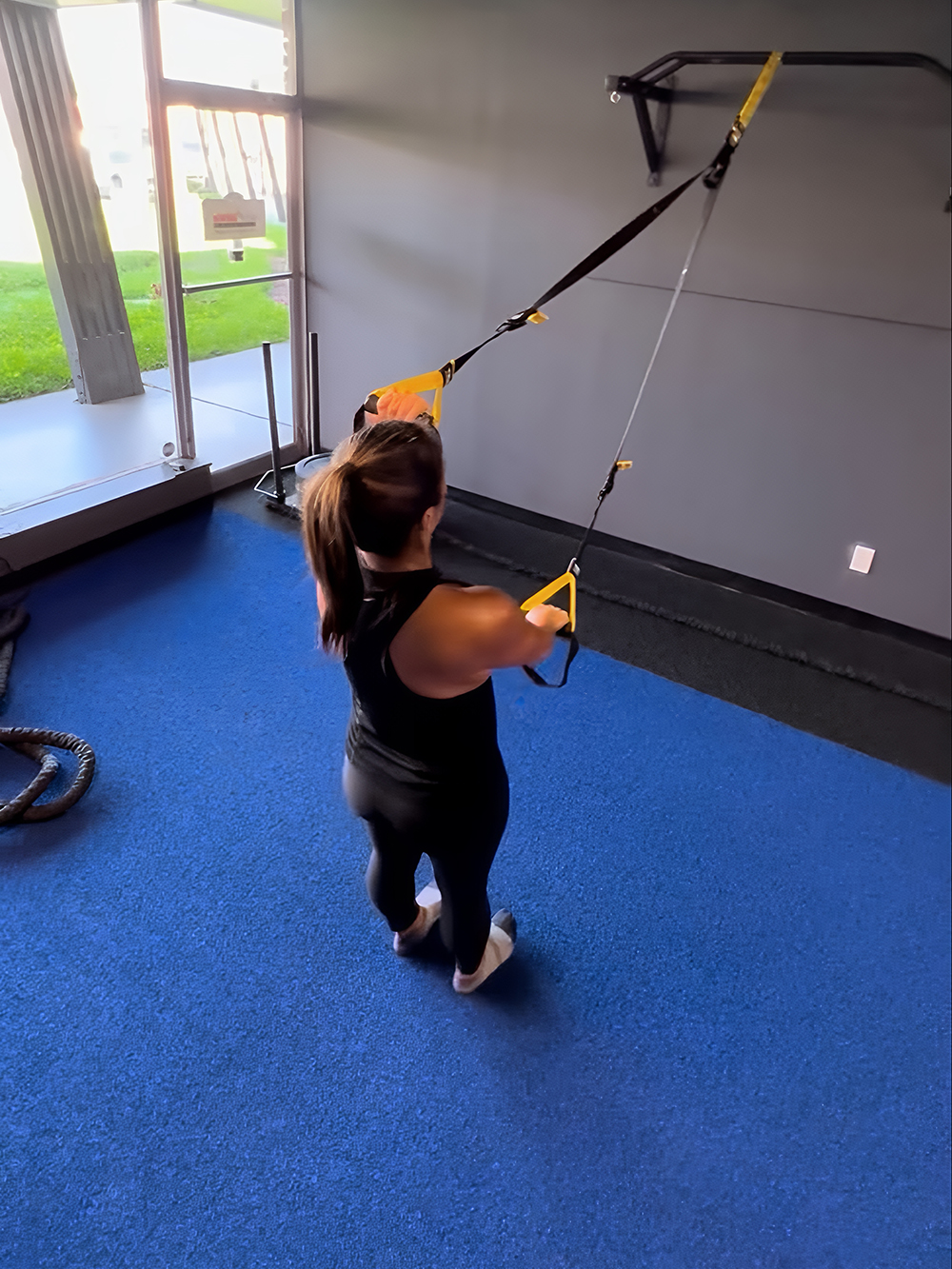 trx training at darwin fitness, personal trainer for the maitland community