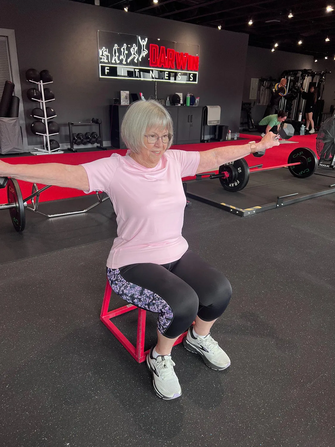 barbara, 74, senior personal training client with arthritis from winter park